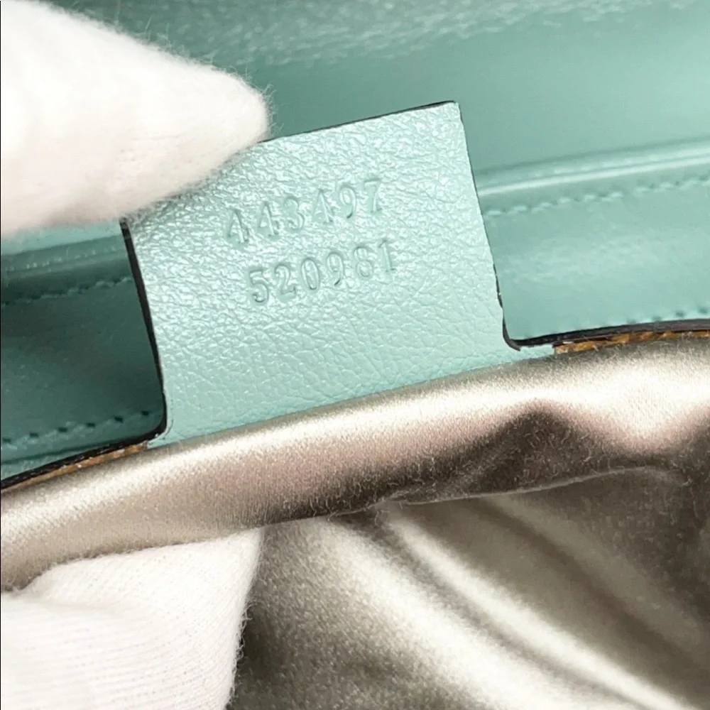 Gucci Limited Edition GG Marmont Sequins Pastel Crossbody Bag - Picture 7 of 12